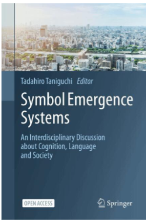 Cover of Symbol Emergence Systems, edited by Tadahiro Taniguchi