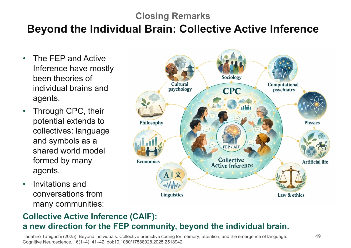 Beyond the individual brain